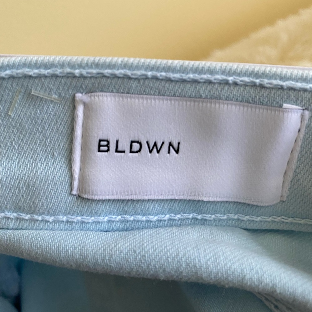 Baldwin Vintage Baby Blues Crop Straight Jeans, Size 31 - Picture 6 of 14